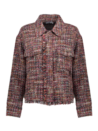 Geisha Blazer OVERSIZED TWEED JASJE 35515 10 ANTHRACITE /MULTICOLOUR