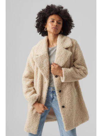 Vero Moda Jas VMKYLIE TEDDY COAT BOO 10289938 Oatmeal