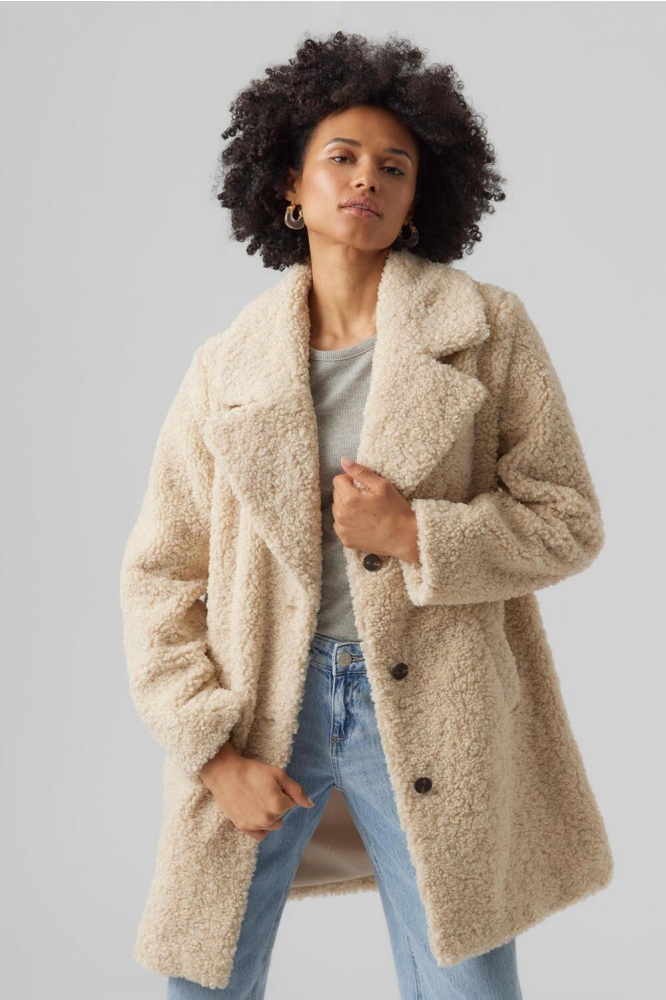VMKYLIE TEDDY COAT BOO 10289938 Oatmeal