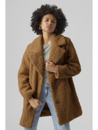 Vero Moda Jas VMKYLIE TEDDY COAT BOO 10289938 Rubber