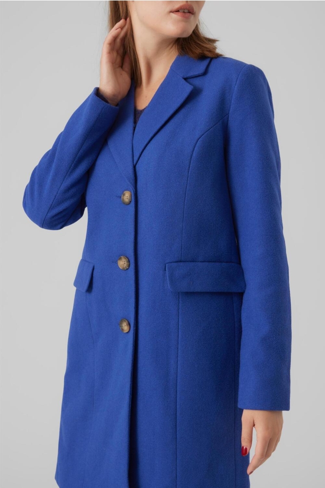 VMGIANNACINDY COAT AW23 BOOS 10288831 Beaucoup Blue/SOLID