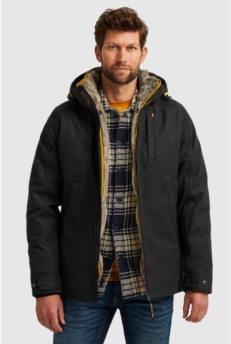 PME legend semi long jacket snowpack wool 5.0