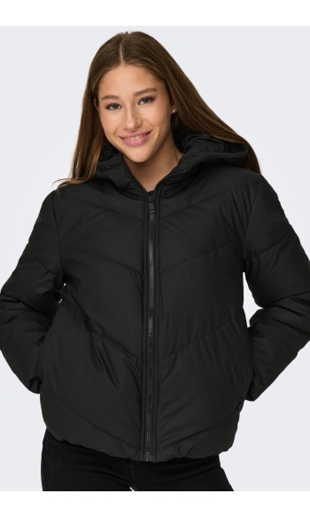 JDYARNHEM WATER REP SHORT PUFFA OTW 15277952 Black