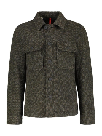 Lerros Overhemd OVERSHIRT JACKET IN KERNIGER WOLLOPTIK 2397018 659