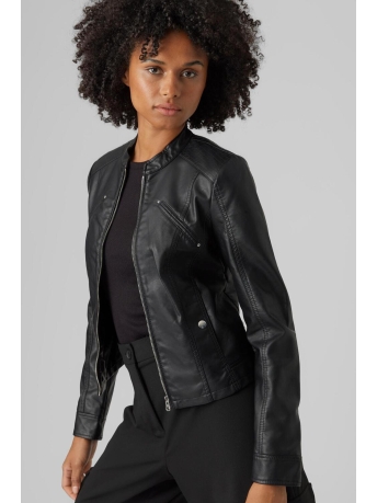 Vero Moda Jas VMFAVODONA COATED JACKET NOOS 10288555 Black