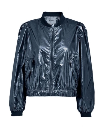 Minus Jas JANICE METALLIC BOMBER J MI5889 1036 MET LEGION BLUE METALLIC