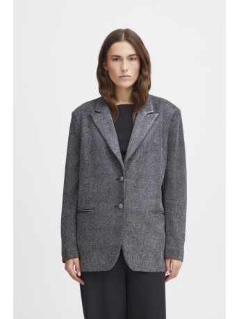 Ichi Blazer IHIDUNNA BL 20119968 202564 DARK SILVER