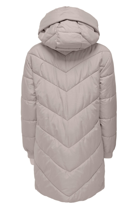 Jacqueline de Yong beige dames jas | Achteraanzicht