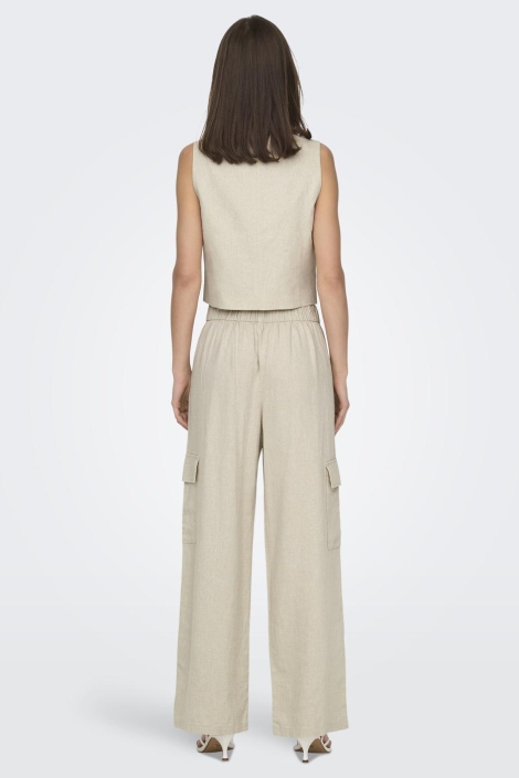 Jacqueline de Yong jdysay linen waistcoat wvn
