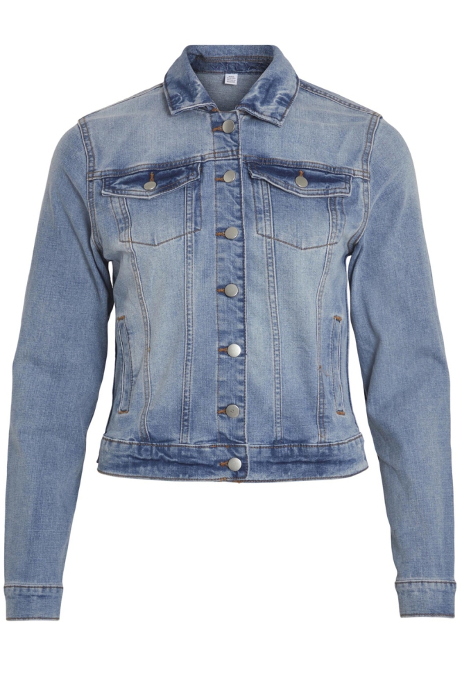 VISHOW NEW L/S DENIM JACKET - NOOS 14088911 Light Blue Denim