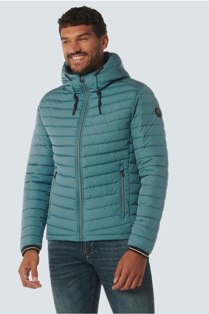 SHORT HOODED PADDED JACKET 23630105 153 PACIFIC