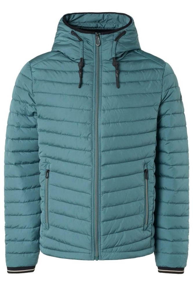 SHORT HOODED PADDED JACKET 23630105 153 PACIFIC