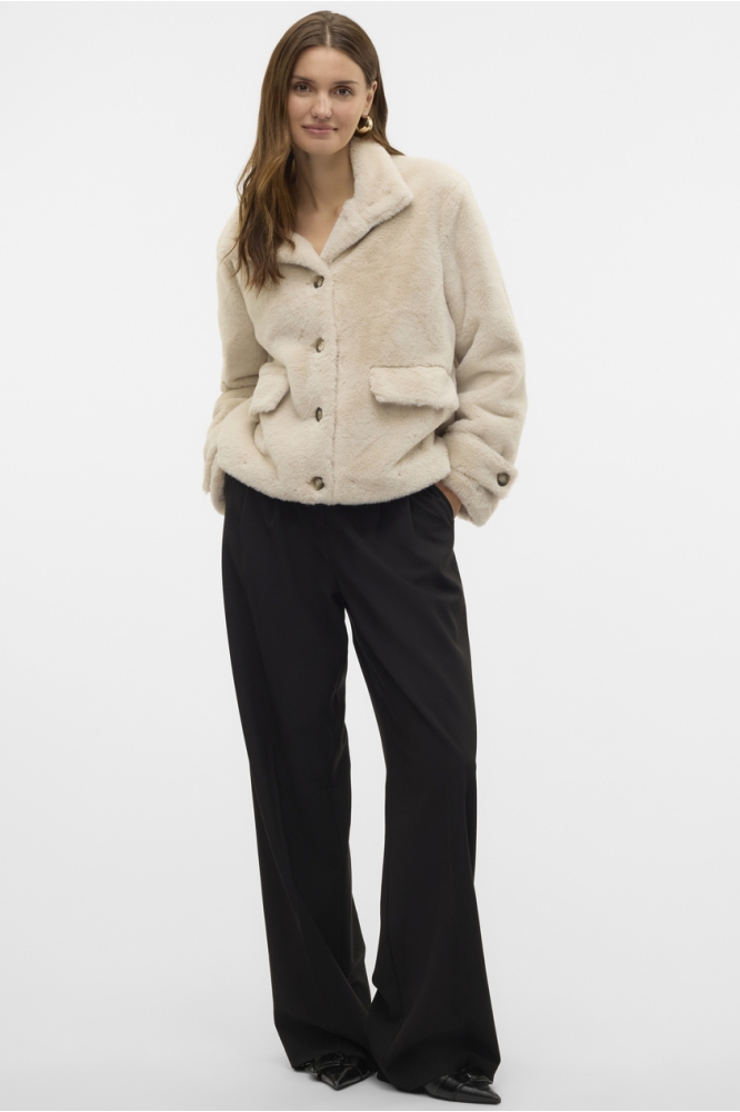 Vero Moda ecru dames jas | Model