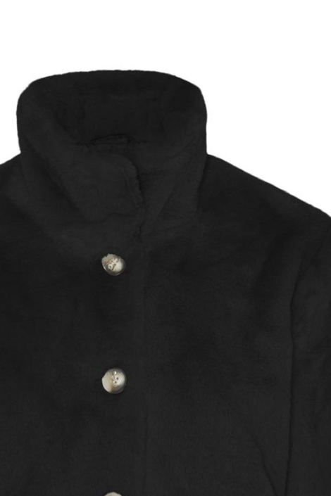 Vero Moda zwarte dames jas | Close up
