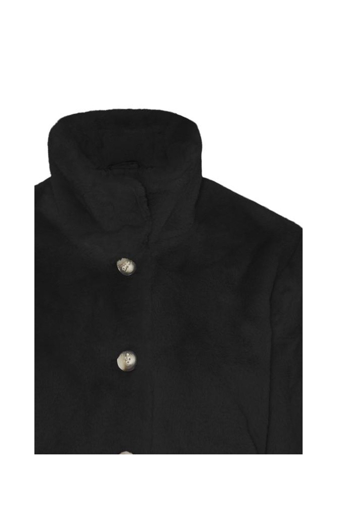 Vero Moda zwarte dames jas | Close up