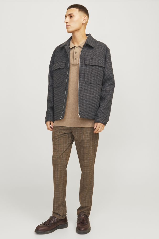 Jack & Jones zwarte heren jas | Model