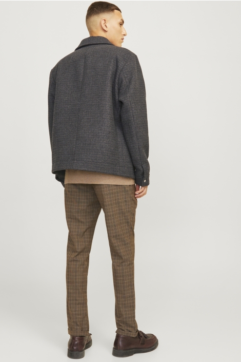 Jack & Jones zwarte heren jas | Model