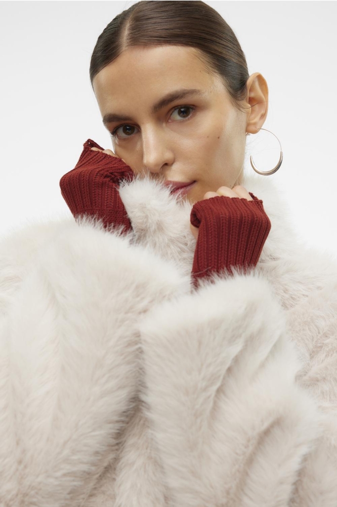 Vero Moda beige dames jas | Close up