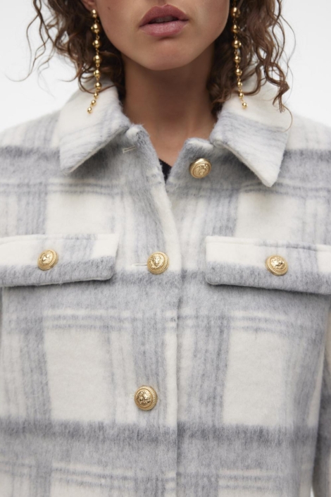 Raizzed gewatteerde winterjas Marly groen metallic | kleertjes.com
