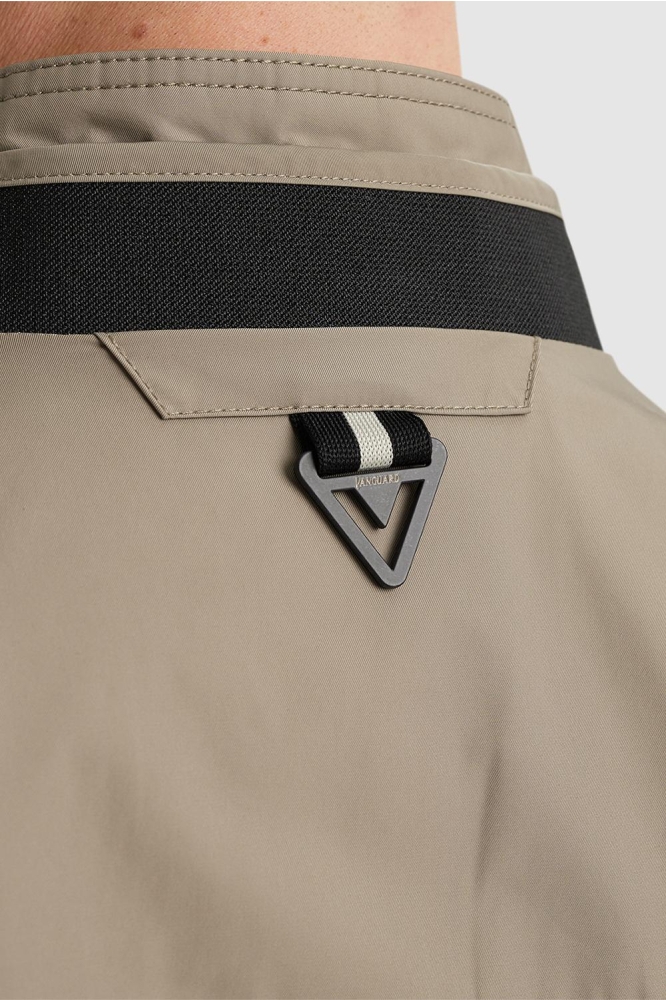Vanguard bruine heren jas | Close up