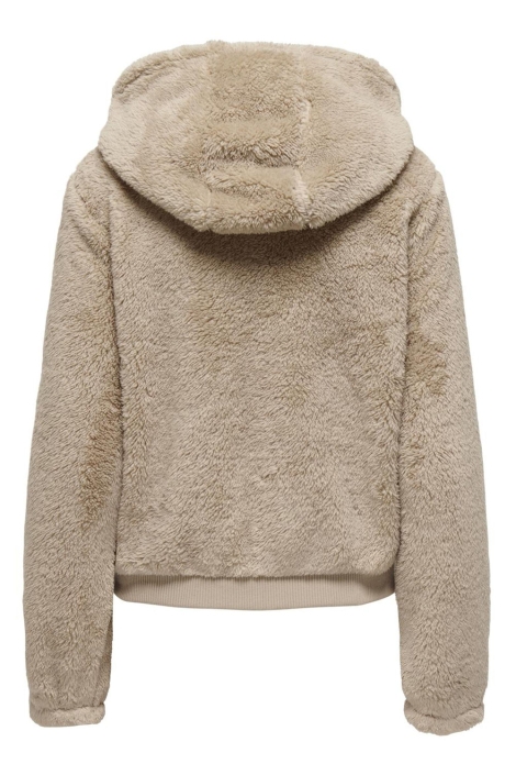 Only beige dames vest | Achteraanzicht
