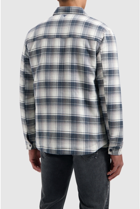 Pure Path 24010401 padded checked shacket