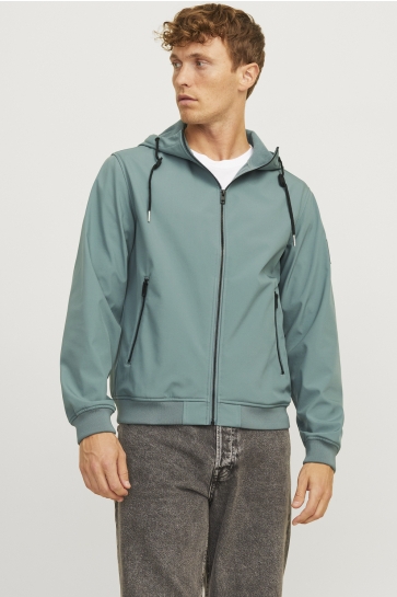 Jack & Jones Jas JJEBASIC SOFTSHELL HOOD NOOS 12236300 GOBLIN BLUE