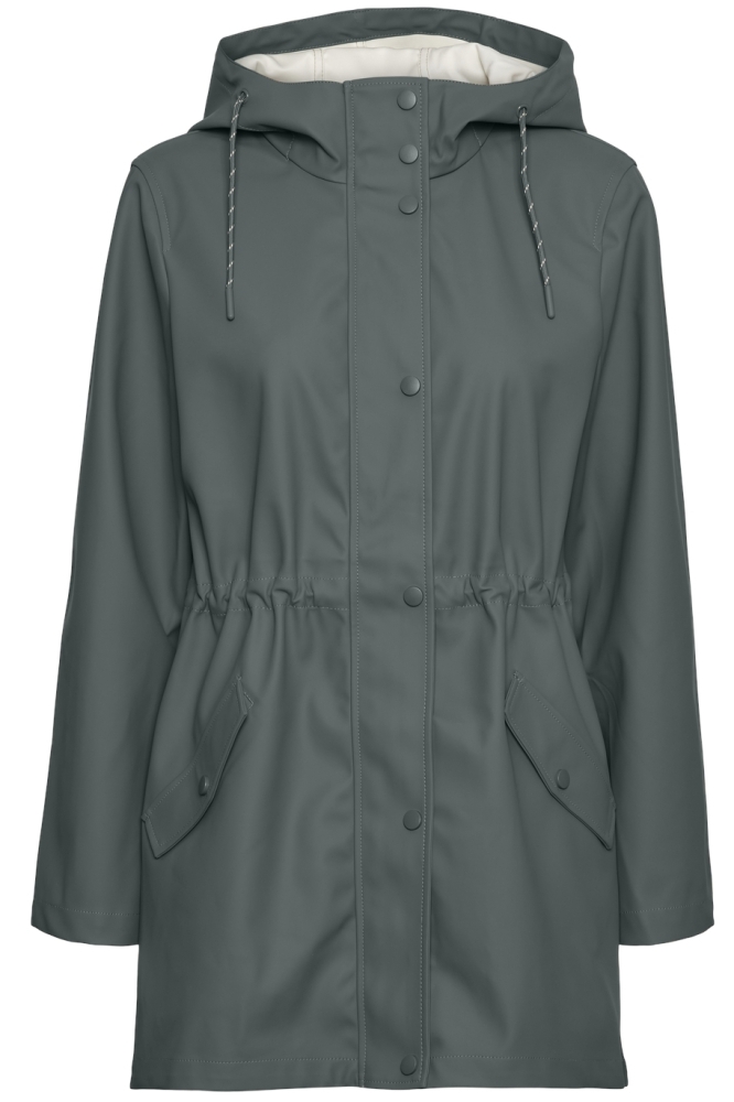 Vero Moda groene dames jas | Vooraanzicht