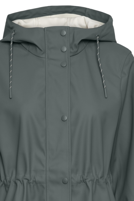 Vero Moda groene dames jas | Close up