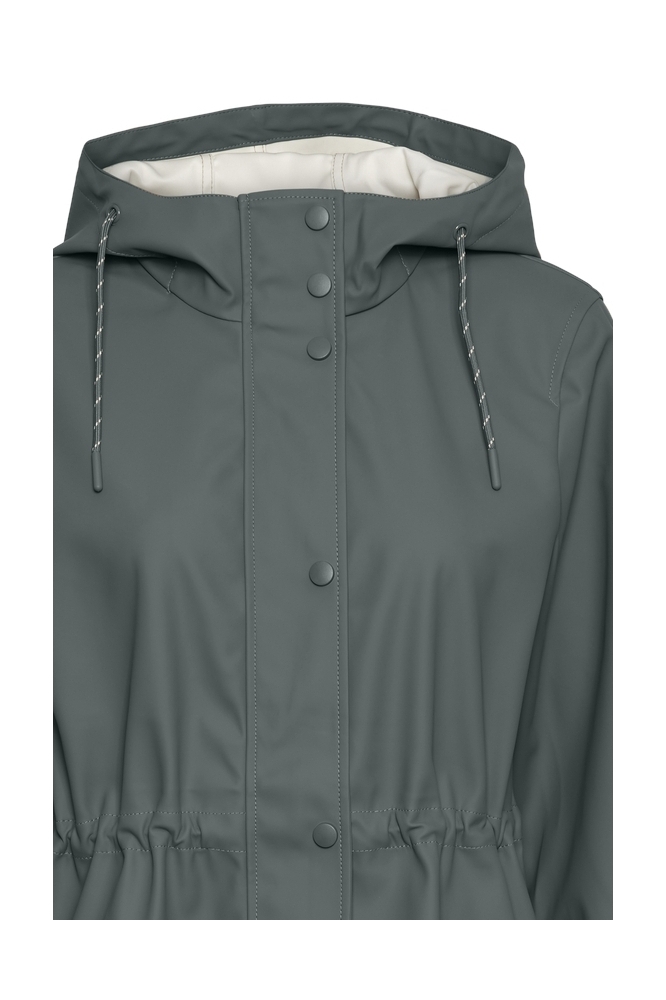 Vero Moda groene dames jas | Close up
