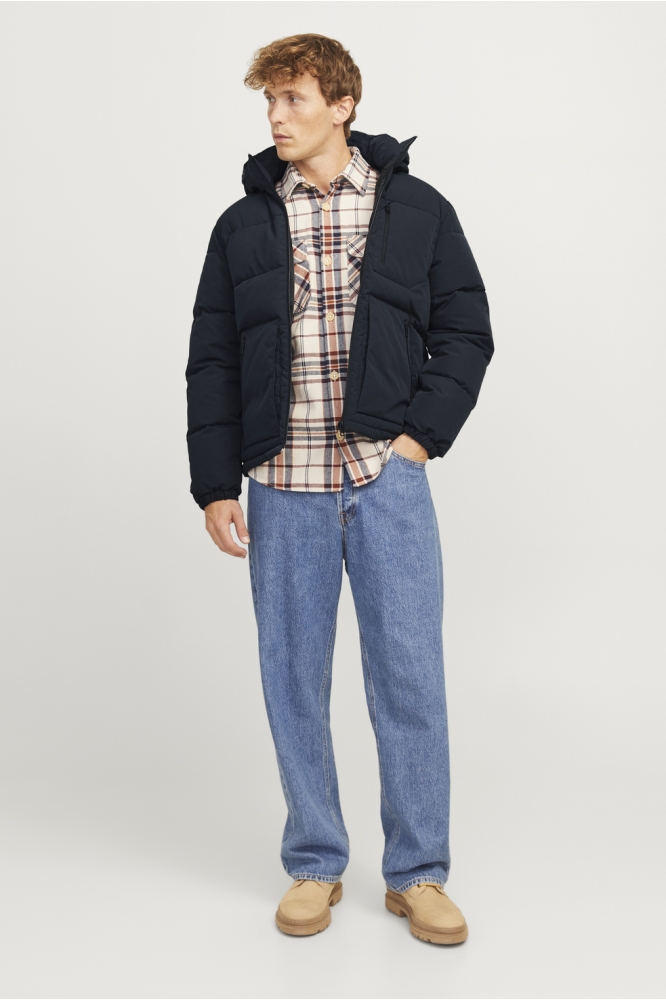 Jack & Jones blauwe heren jas | Model