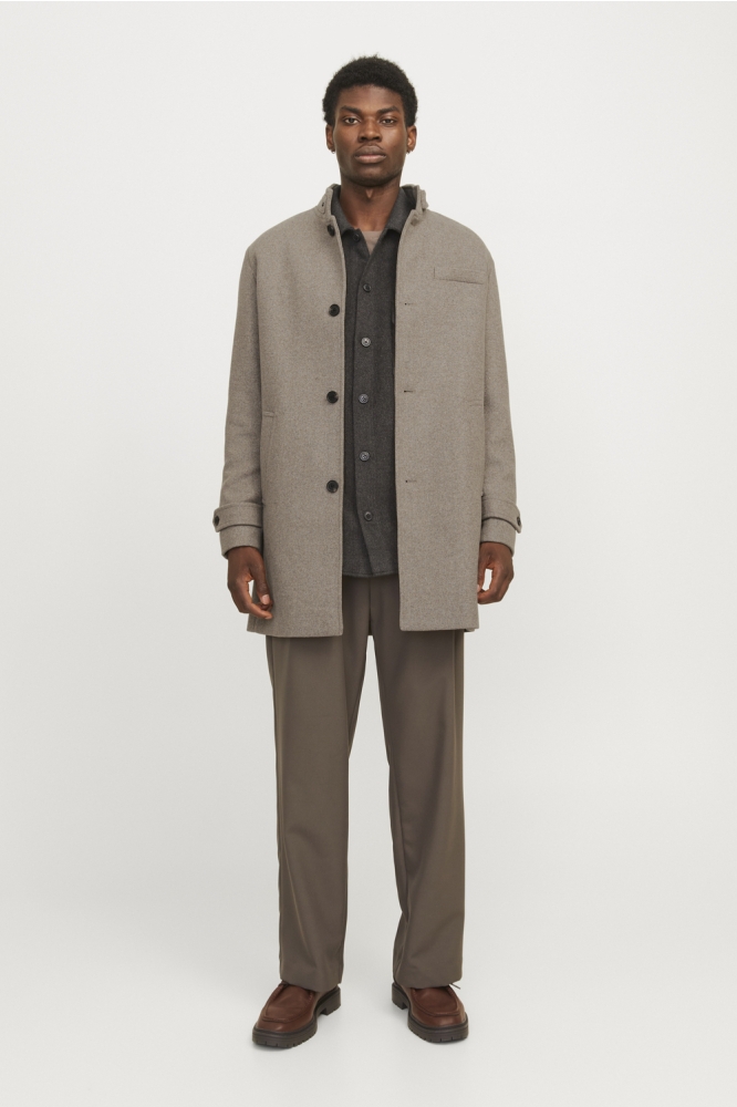 Jack & Jones camel heren jas | Model