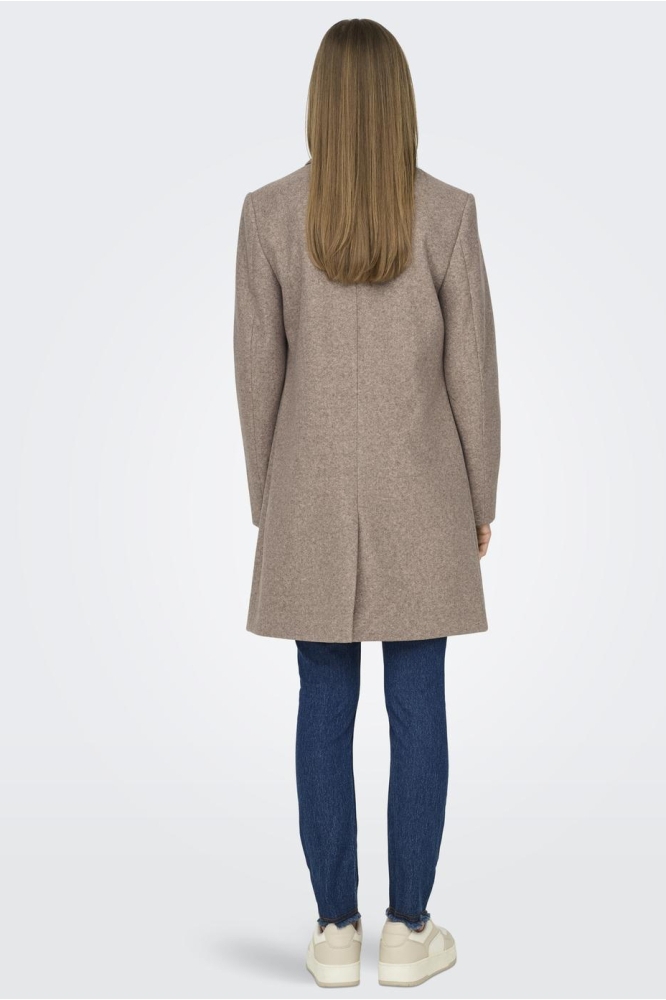 Jacqueline de Yong beige dames jas | Model
