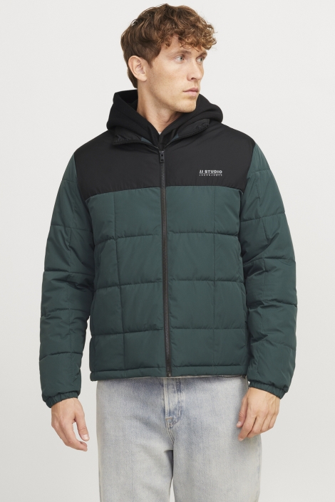 Jack & Jones blauwe heren jas | Shop nu bij Sans-online.nl