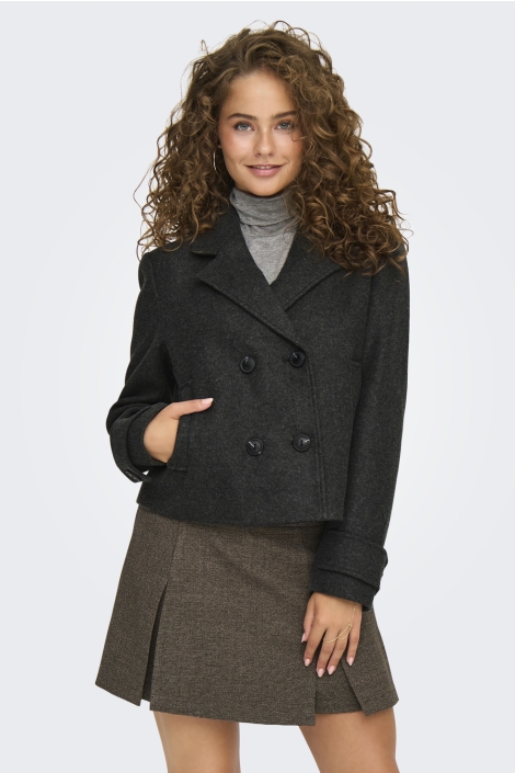 Only grijze dames jas | Model