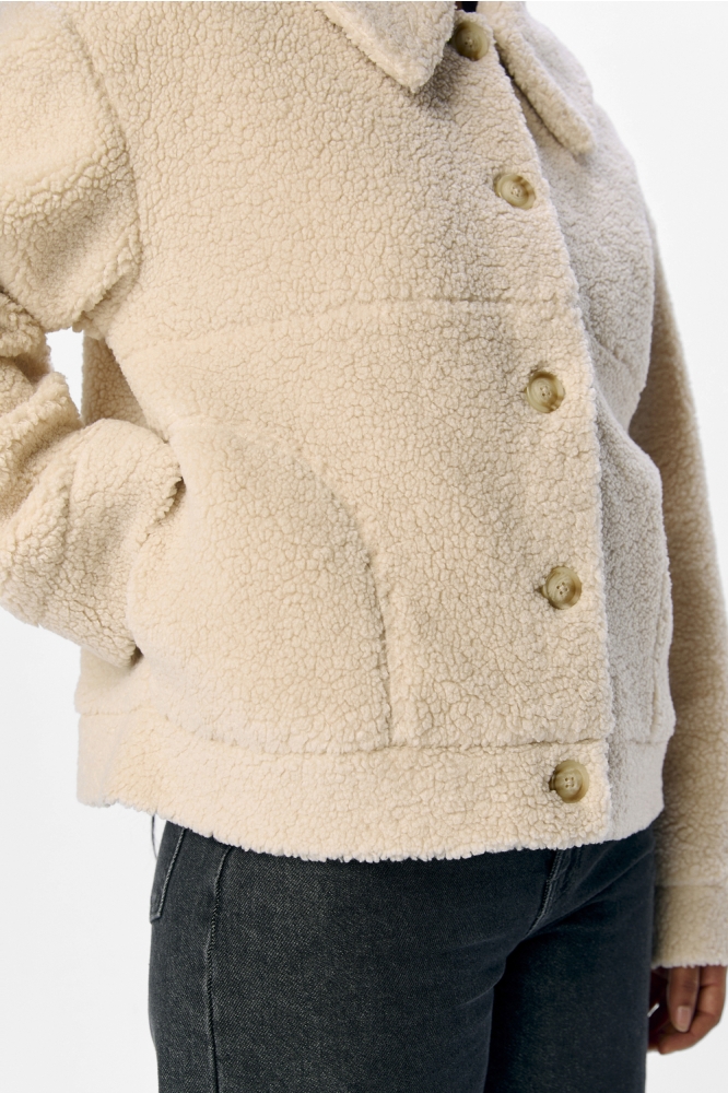 Object beige dames jas | Unique Selling Point