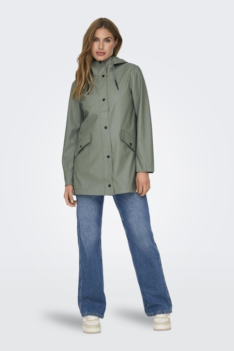 Only groene dames jas | Model