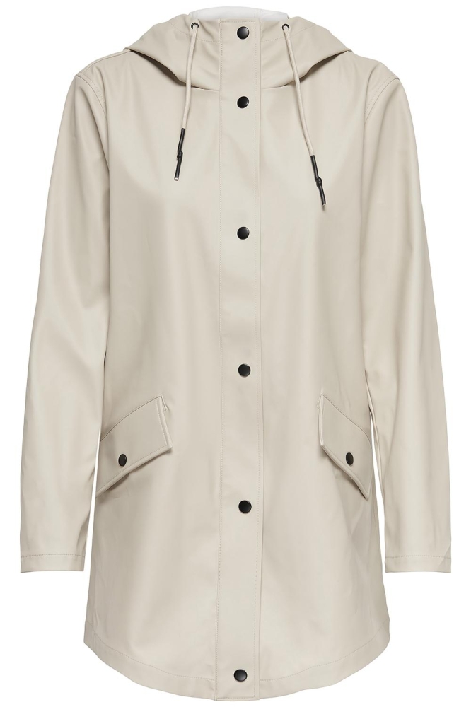 Only beige dames jas | Vooraanzicht