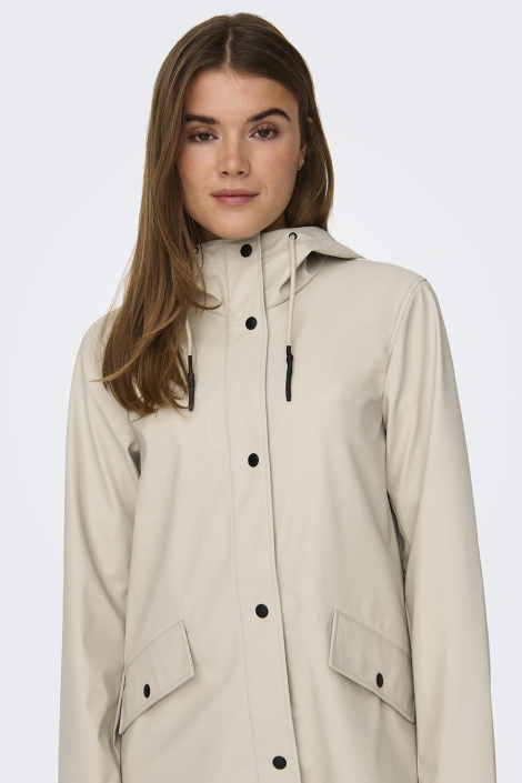 Only beige dames jas | Close up