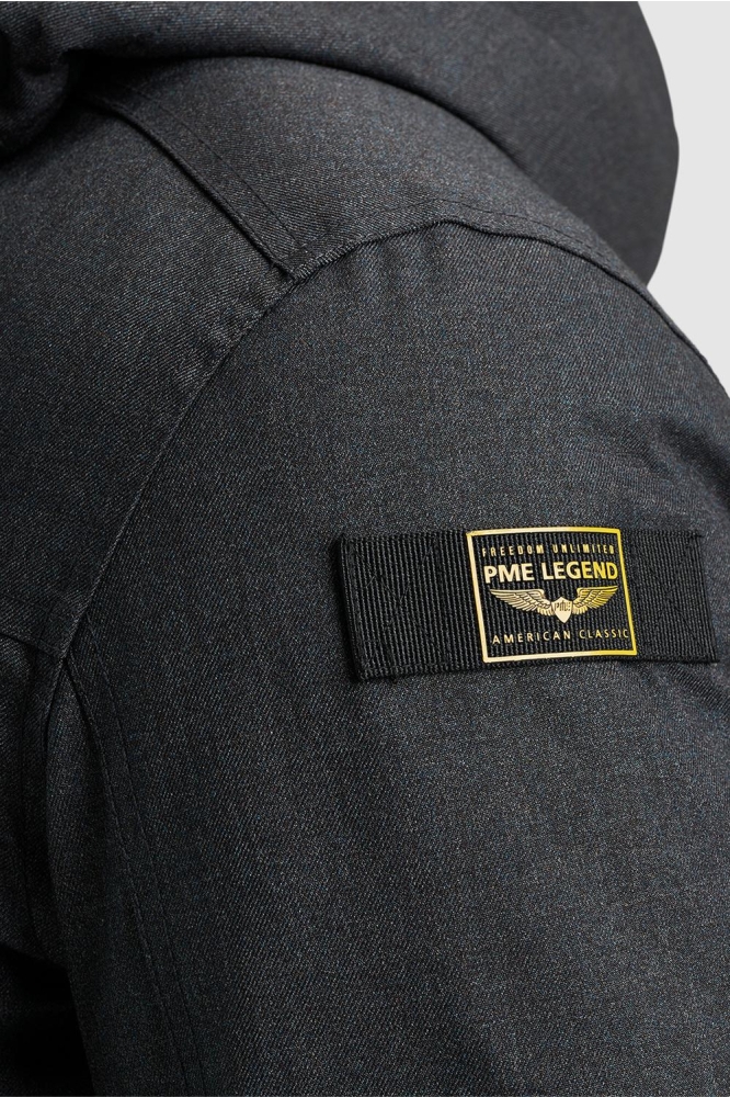 PME legend blauwe heren jas | Close up