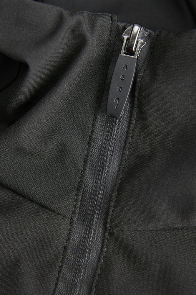 Jack & Jones zwarte heren jas | Kleurstaal