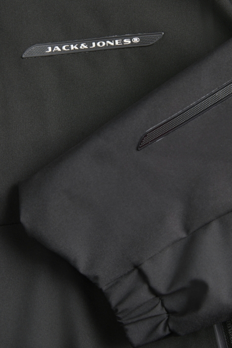 Jack & Jones zwarte heren jas | Unique Selling Point