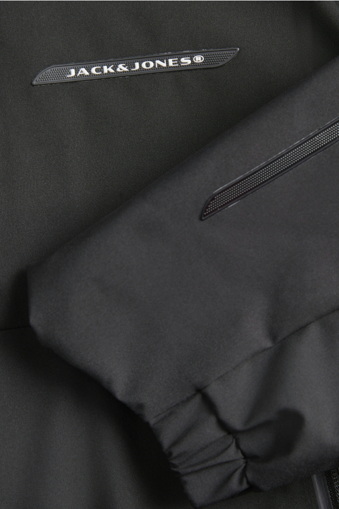 Jack & Jones zwarte heren jas | Unique Selling Point