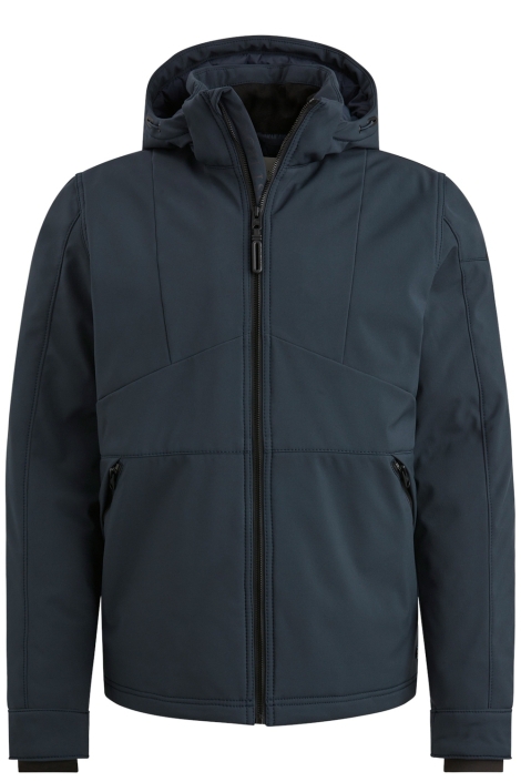 Cast Iron blauwe heren jas | Vooraanzicht