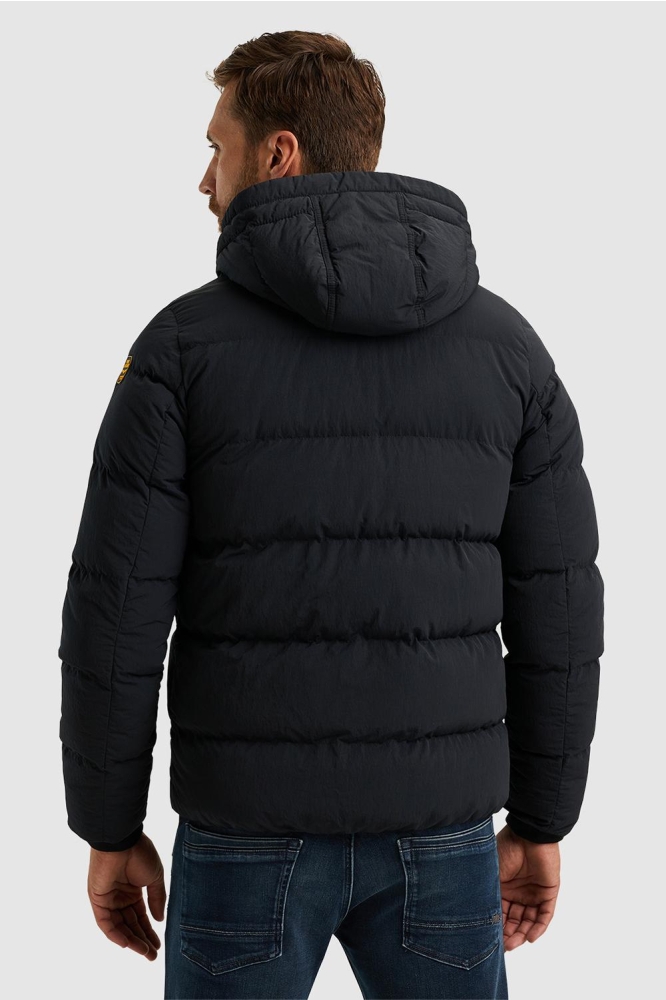 PME legend zwarte heren jas | Model achteraanzicht