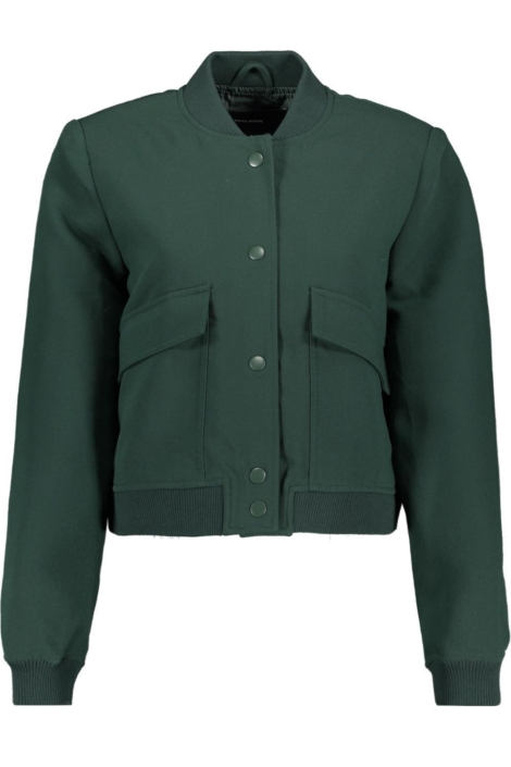 Vero Moda groene dames jas | Vooraanzicht