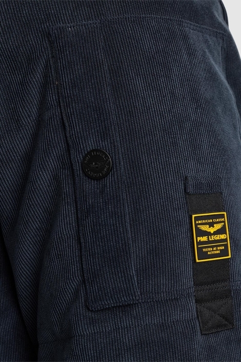 PME legend blauwe heren jas | Close up