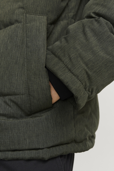 Jack & Jones groene heren jas | Unique Selling Point