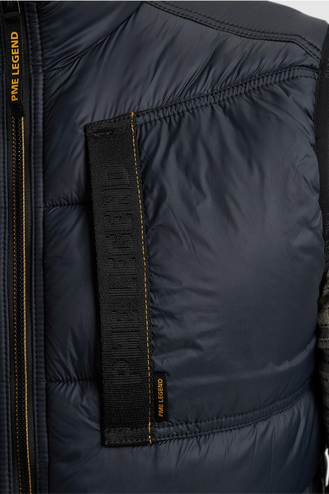 PME legend blauwe heren jas | Close up