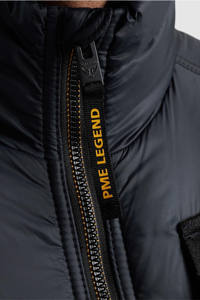 PME legend blauwe heren jas | Close up